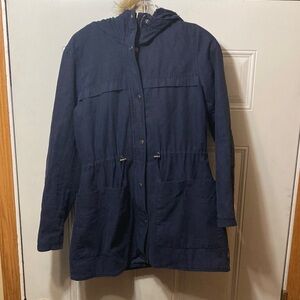 Levi’s Navy Hooded Jacket‎ S